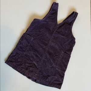 Purple Corduroy Sleeveless Top